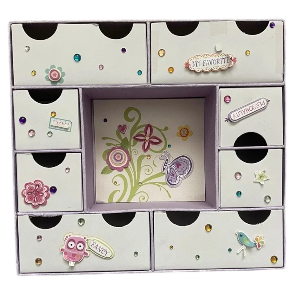 AMERICAN GIRL Jewelry Keeper Organizer 8 Drawers-11